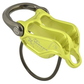 DMM Pivot Belay Device Lime