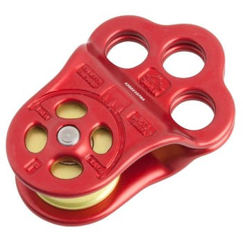 DMM Triple Attachment Pulley Red