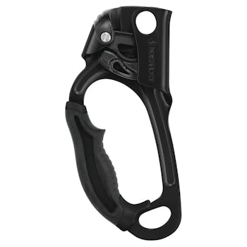 Petzl Ascension Ascender Device, Left Handed Black