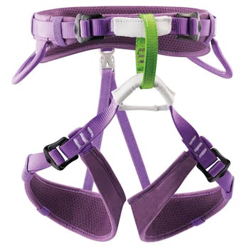 Petzl Macchu Kids Harness Violet