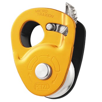 Petzl Micro Traxion Pulley Orange