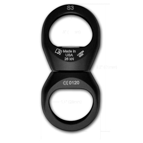 Rock Exotica Orbitor Swivel Black