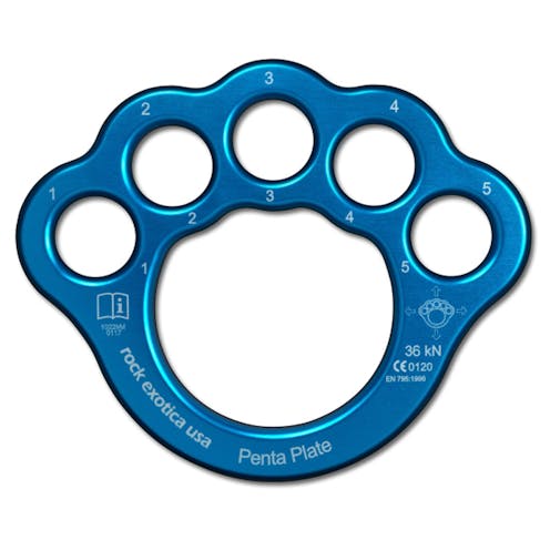 Rock Exotica PentaPlate Rig Plate Blue