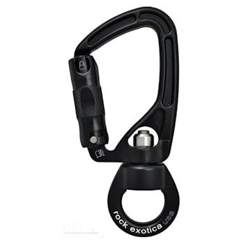 Rock Exotica SwivaBiner Lock-Eye Black