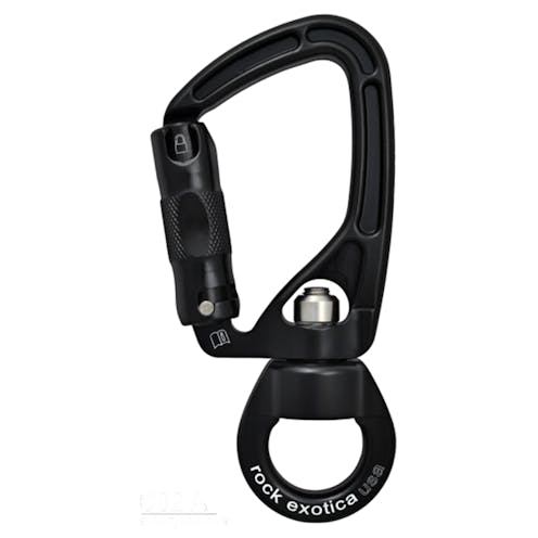 Rock Exotica SwivaBiner Lock-Eye Black
