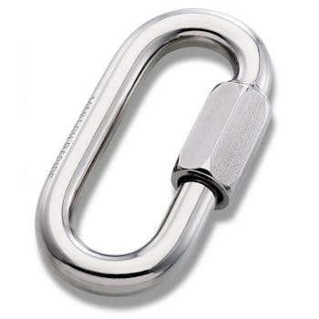 Lyon Standard Galvanised Steel Maillon 10mm Silver