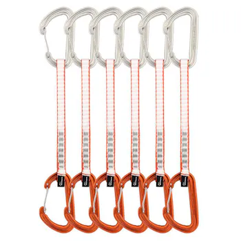 DMM Phantom Quickdraw 18cm 6 Pack Silver/Orange