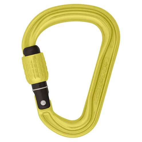DMM Phantom HMS Screwgate Carabiner Lime