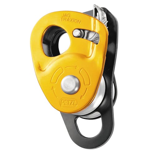 Petzl Jag Traxion Pulley Yellow