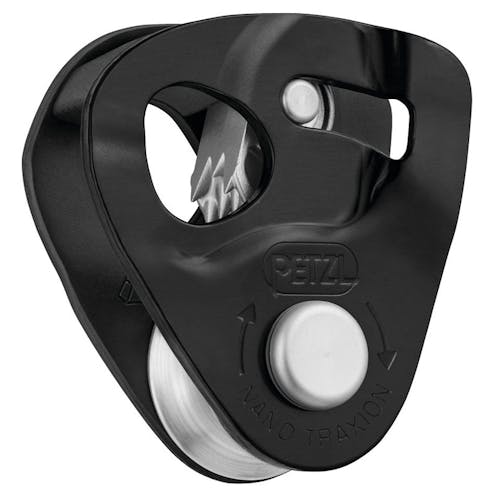 Petzl Nano Traxion Pulley Black