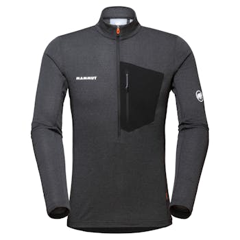 Mens Aenergy Light Half Zip Pullover from Mammut in Grey