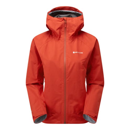 Womens Spirit Jacket from Montane in Saffron Red