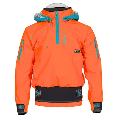 Adventure Double Dry Jacket in orange for sea kayaking from Peak