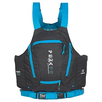 River Vest buoyancy aid in black by Peak UK