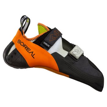 Crux velcro rock climbing shoe for men by Boreal