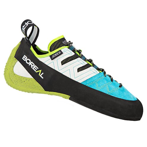 Joker lace up rock climbing shoe for women by Boreal