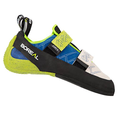 Joker velcro rock climbing shoe for men by Boreal
