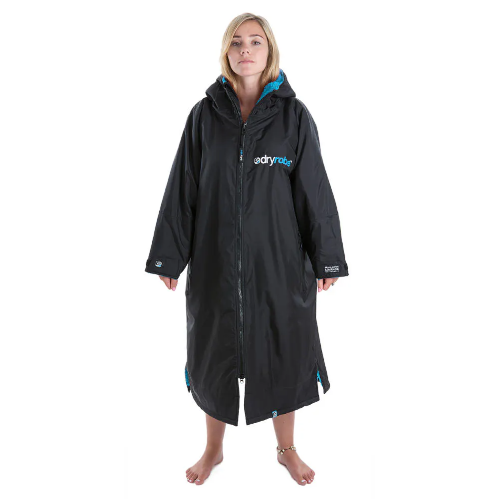 Dryrobe Advance Long Sleeve - Black / Blue