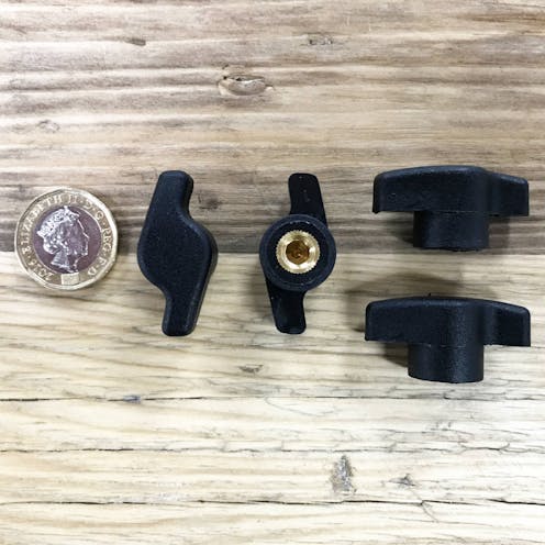 Brass centred wingnuts from Pyranha Kayaks