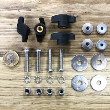 Full plate footrest fitting kit from Pyranha Kayaks