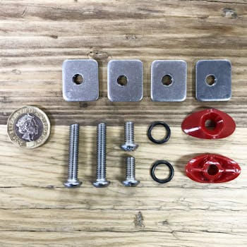 Thigh grip fitting kit for Pyranha kayaks
