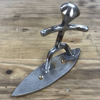 Handmade wetsuit hanger by Richard Dean