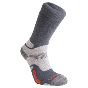 Mens Hike Midweight Merino Performance Sock in Gun Metal from Bridgedale