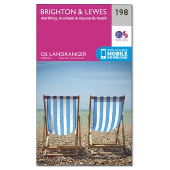 Map of Brighton and Lewes