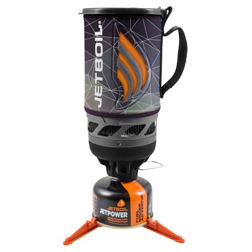 Flash cooking system from Jetboil in colour fractile