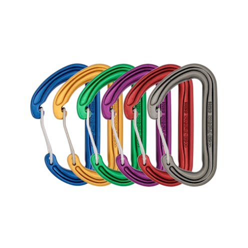 DMM Phantom Snapgate Carabiner 6 Pack. Front.