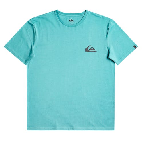 Quiksilver MW Mini Logo Tee Colour Brittany Blue