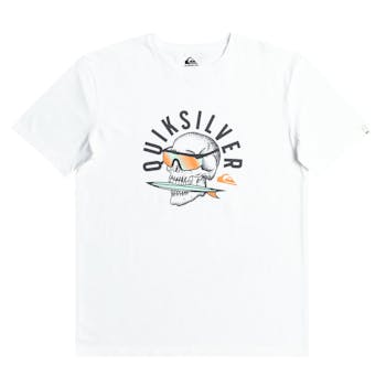 Quiksilver Rockin Skull Tee Colour White