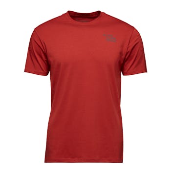 Black Diamond Mens Desert To Mountain Tee Red Rock
