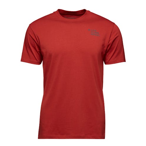 Black Diamond Mens Desert To Mountain Tee Red Rock