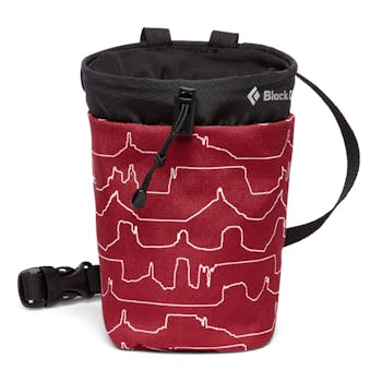 Black Diamond Gym Chalk Bag Desert Print