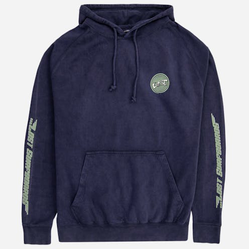 Lost Surfboards Raglan Hoodie Vintage Navy