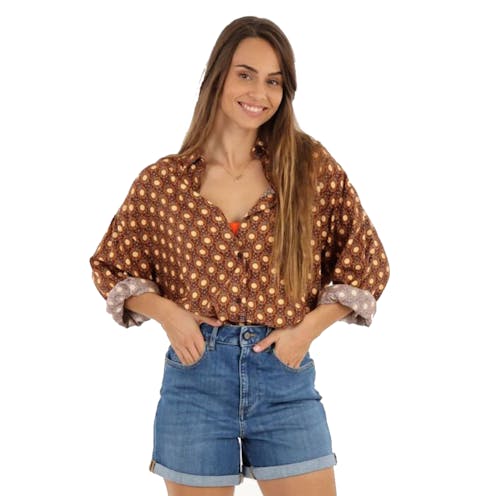 Oxbow Chinzo Short Sleeve Shirt Tonka