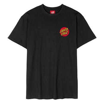 Santa Cruz Classic Dot T-Shirt Black