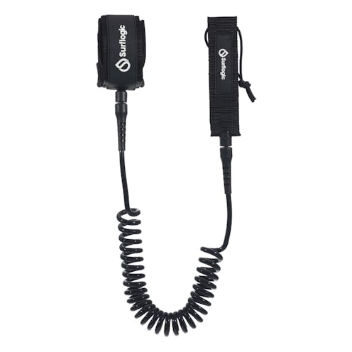 Surflogic Leash SUP Coil Ankle 10 Black