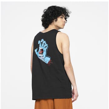 Santa Cruz Screaming Hand Vest Black