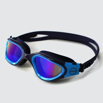 Zone3 Goggles Vapour Blue. Front image.