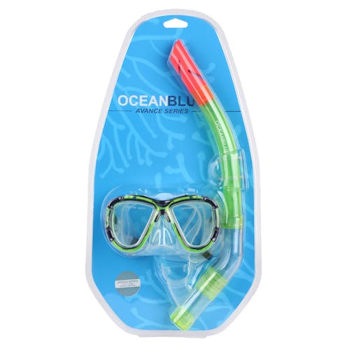 Alder Avance Combo Mask Snorkel Kids. Front.