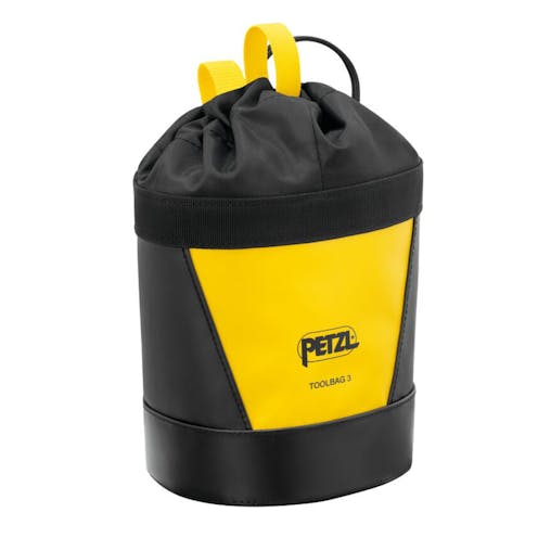 Petzl Toolbag 3L in Black/Yellow