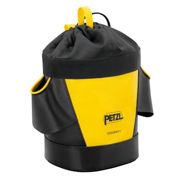Petzl Toolbag 6 in Black/Yellow