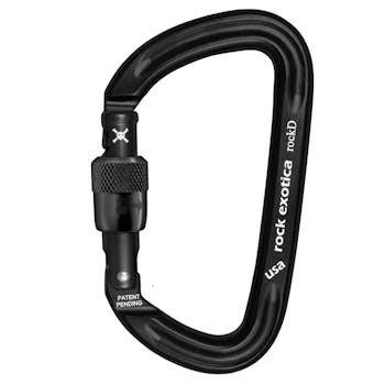 Rock Exotica RockD Screw Lock Carabiner