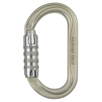 Petzl Steel Oxan Triact Lock Carabiner