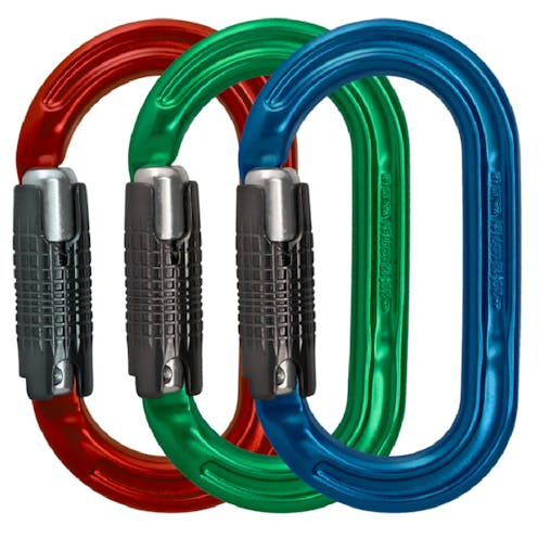 DMM Ultra O Locksafe Carabiner - Pack of 3