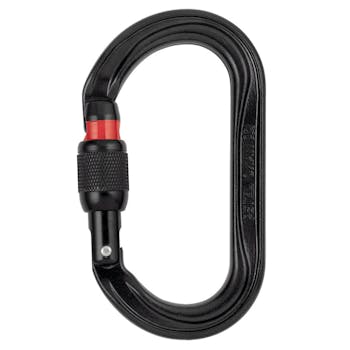 Petzl Steel Oxan Screw Lock Carabiner